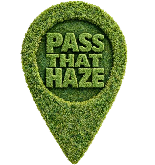 PASS THAT HAZE — harig logo